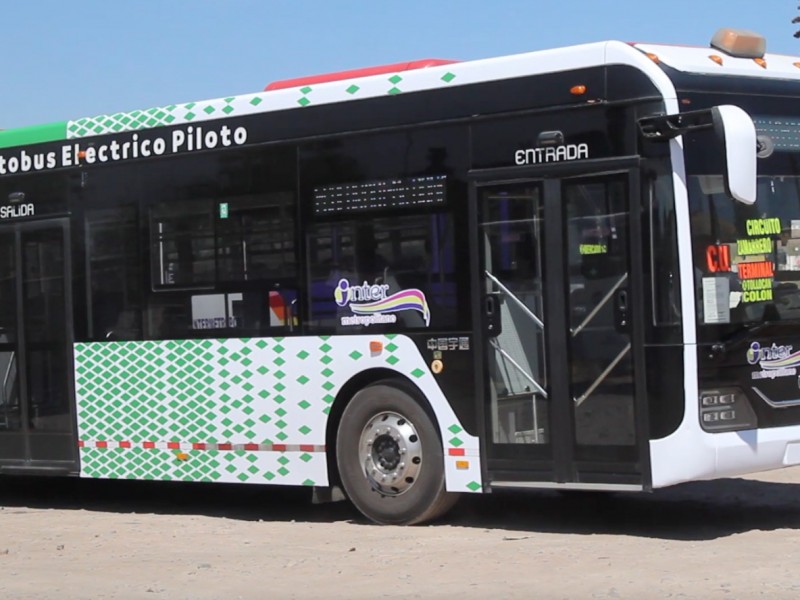 Implementan programa piloto de autobuses eléctricos en Toluca