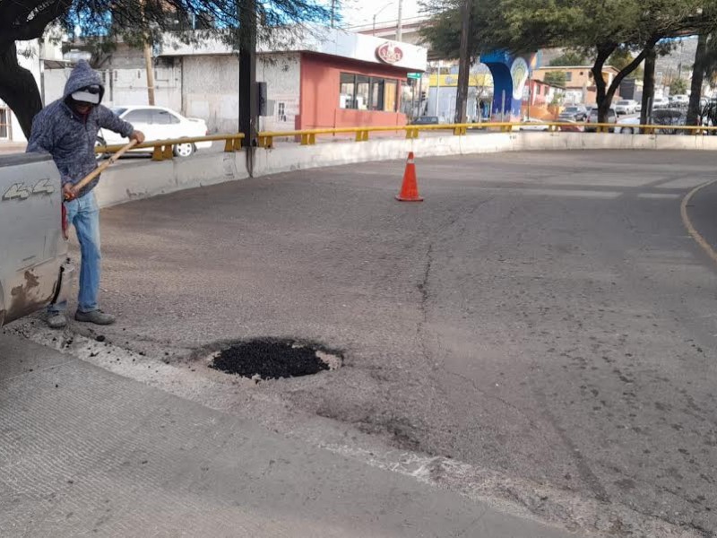 Implementarán programa intensivo de bacheo