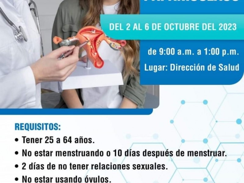 Importante que mujeres se practiquen el Papanicolau en Petatlán