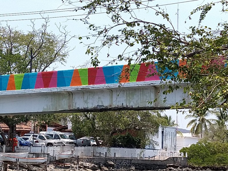 Importante revisión de estructura en puente La Noria, opinan pescadores