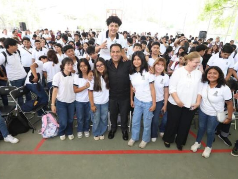 Impulsa educación con nueva infraestructura en el Cobach 234