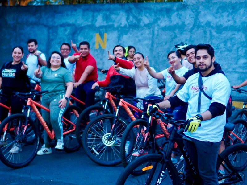 Impulsan el uso de bicicleta como transporte alternativo
