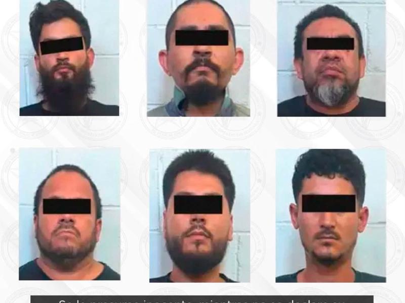 Imputados formalmente miembros detenidos de la célula criminal de Puerto Peñasco.