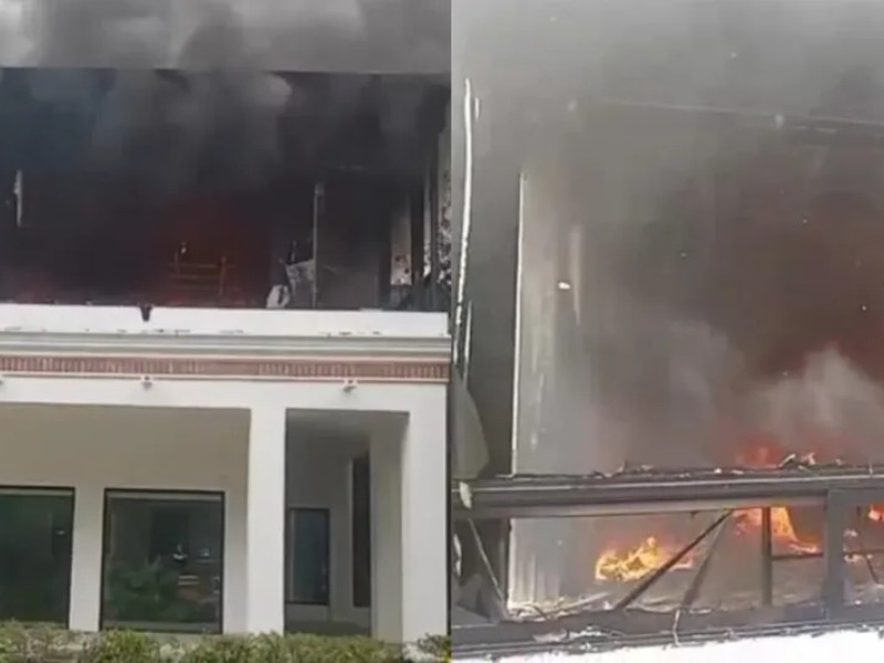 Imputan cuatro delitos a joven que incendió casa del Bronco