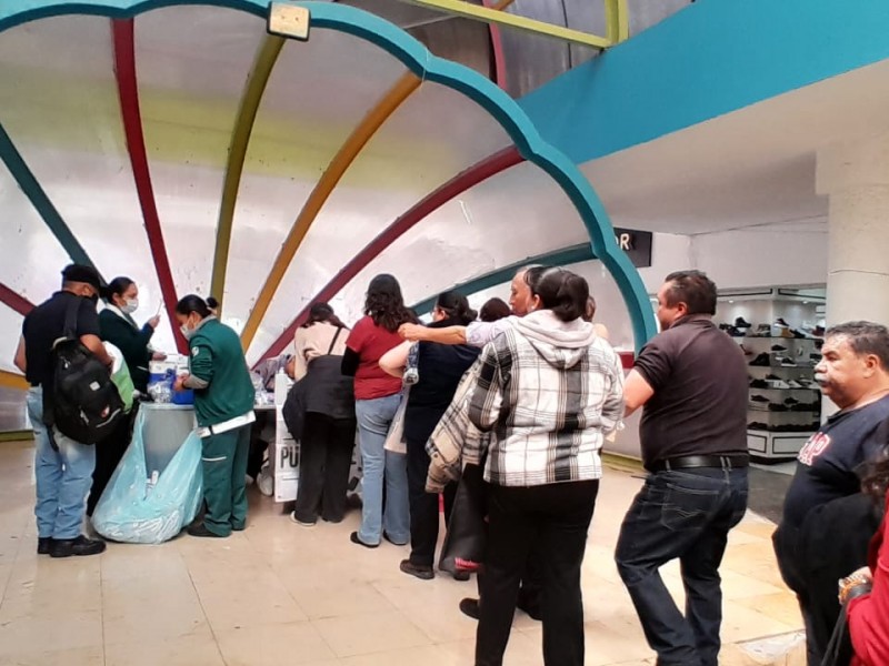 IMSS aplica vacuna gratuita contra Covid-19 e influenza en Toluca