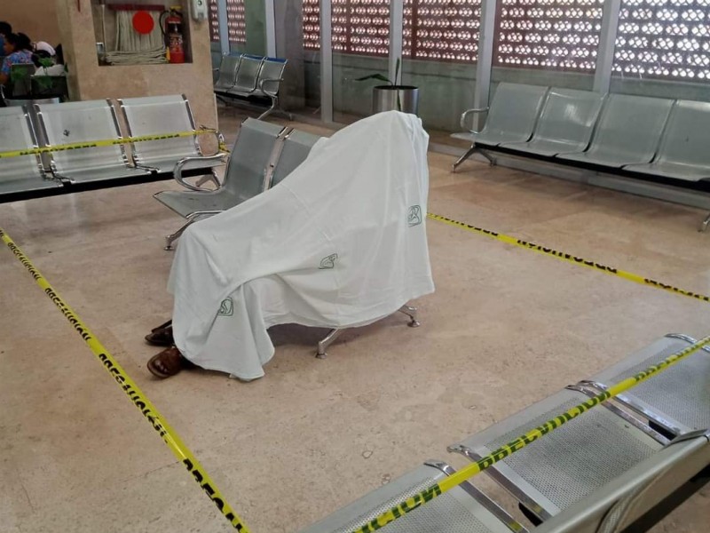 IMSS Confirman muerte de adulto en sala de urgencias