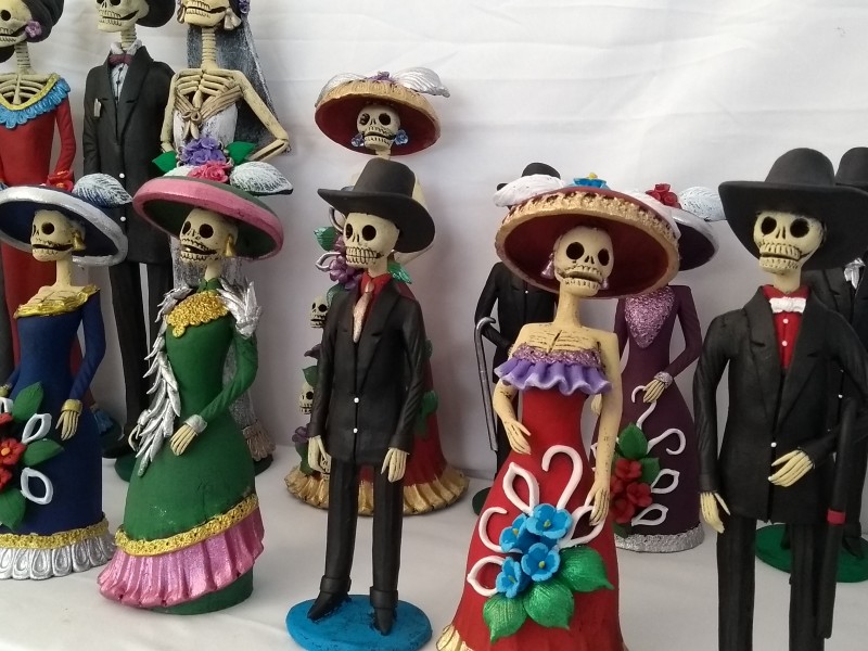 Inauguran 8va feria de la catrina en Capula