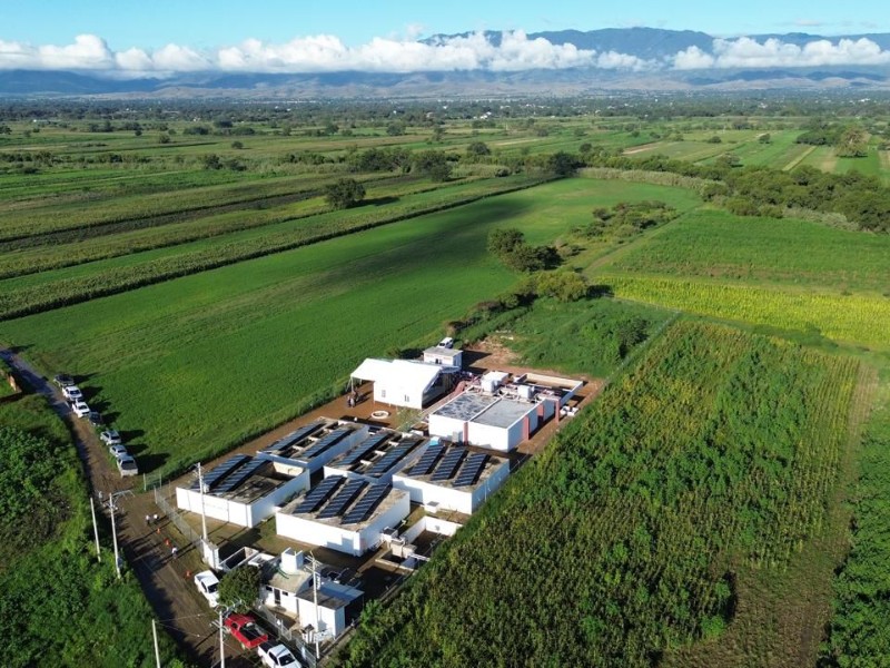 Inauguran planta de tratamiento de aguas residuales en San Bartolo Coyotepec