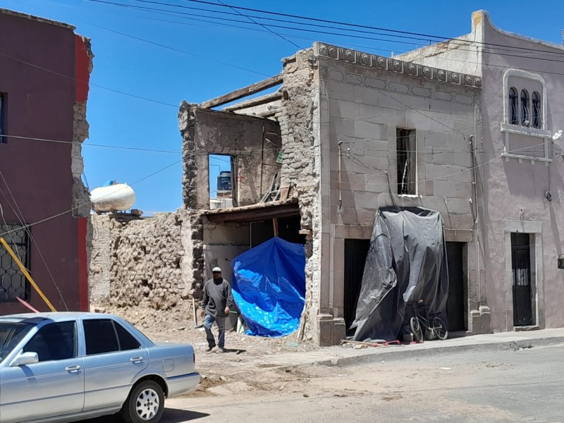 INAH ya esta enterado de casa derrumbada en tierra blanca