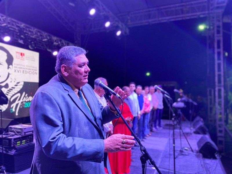 Inaugura alcalde Luis Fuentes Festival 'Hilario Sánchez Rubio 2023'