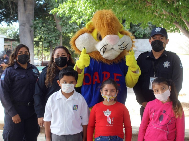 Inaugura alcalde programa D.A.R.E en la Escuela Primaria Melchor Ocampo