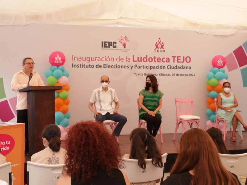 Inaugura IEPC Ludoteca TEJO, la primera en México