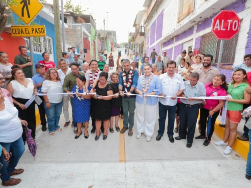 Inaugura nuevas vialidades en San Pedro Progresivo