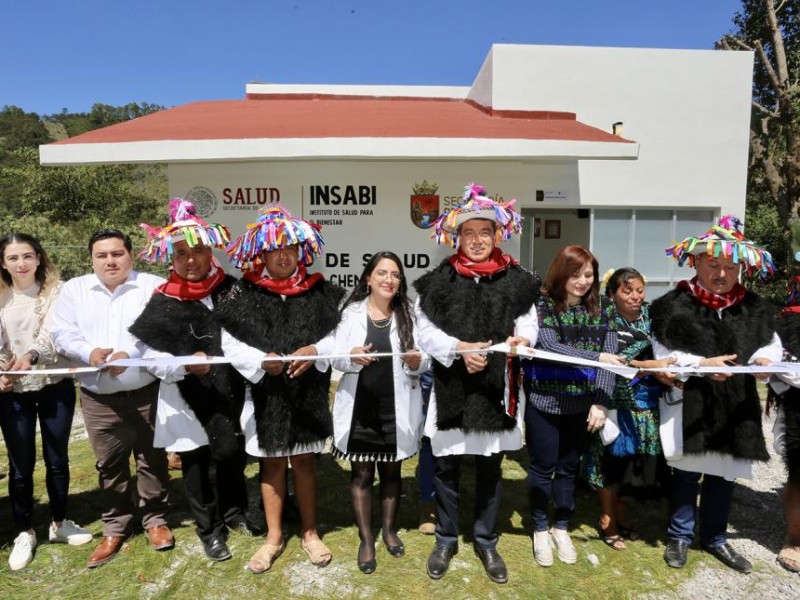 Inaugura REC centro de salud en Chenalhó