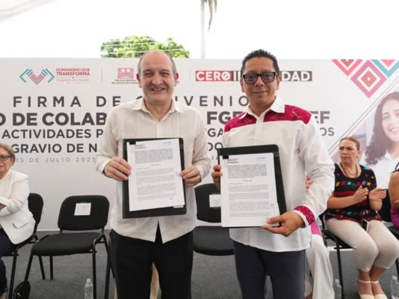Inaugura Unicef y FGE fiscalía para proteger a la niñez y adolescencias