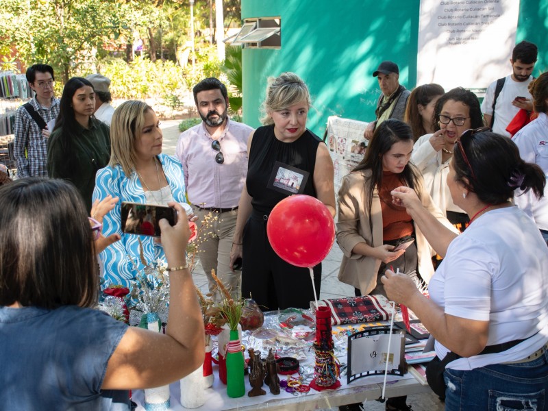 Inauguración del mercado de oportunidades para las mujeres en Culiacán