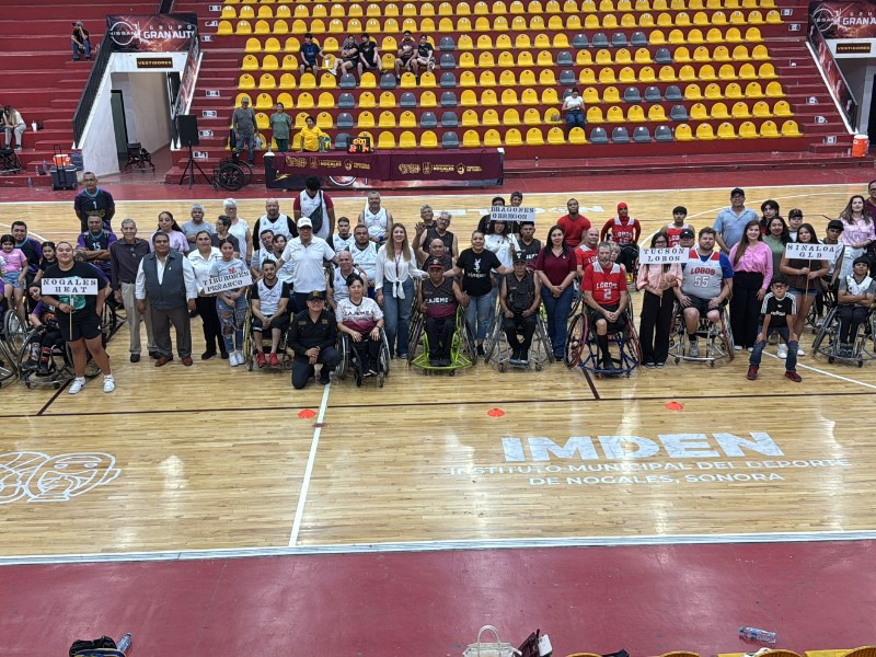 Inauguración del Torneo Estatal de Baloncesto en Silla de Ruedas