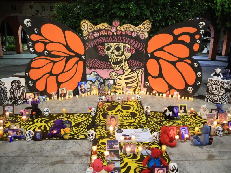 Inauguran Altar de Muertos en Memoria de Víctimas de Desaparición