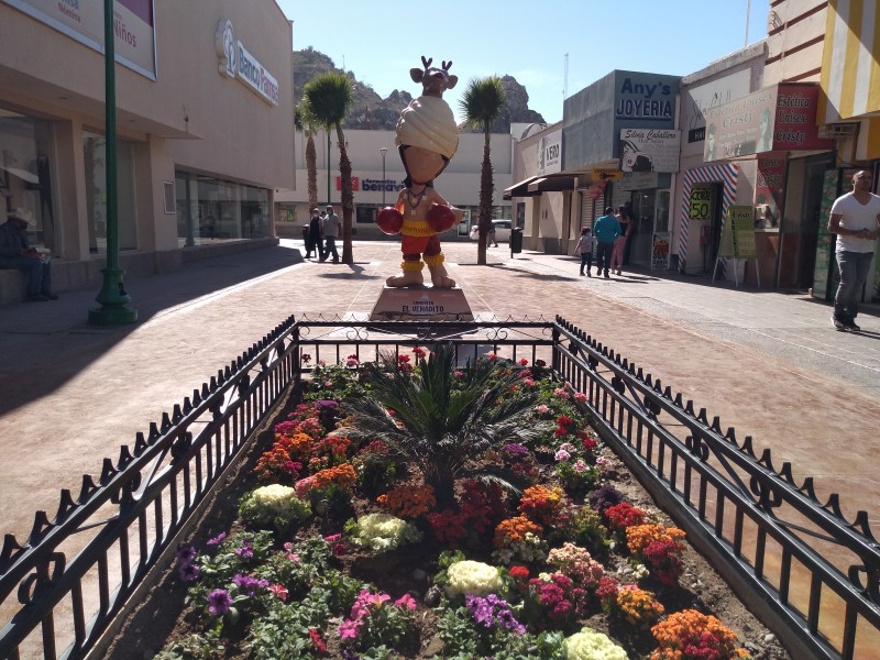 Inauguran andador y pavimentación en el Centro de Hermosillo