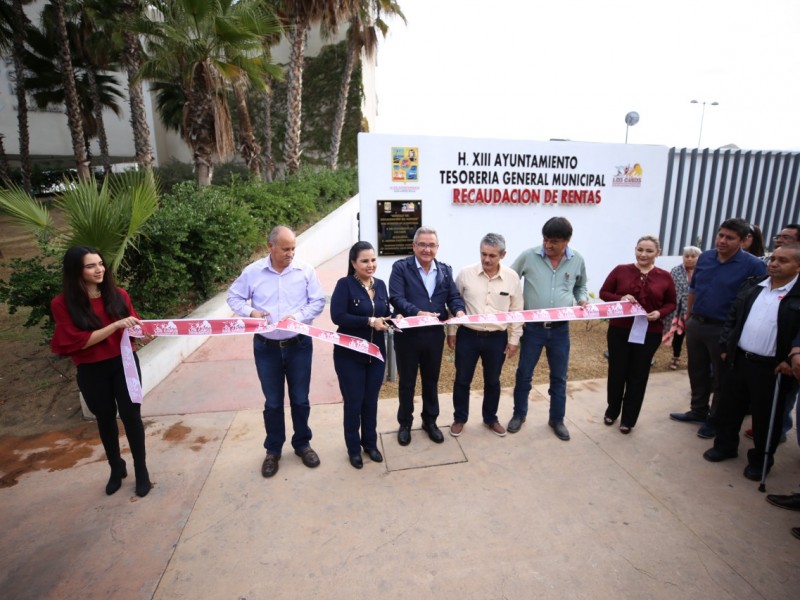 Inauguran cajas recaudadoras en Pabellón