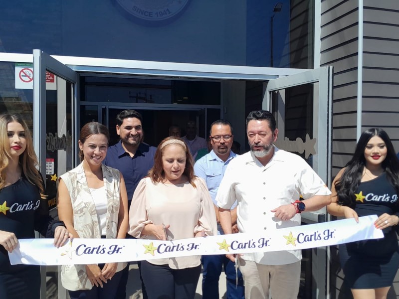 Inauguran Carl´s Junior en Guaymas