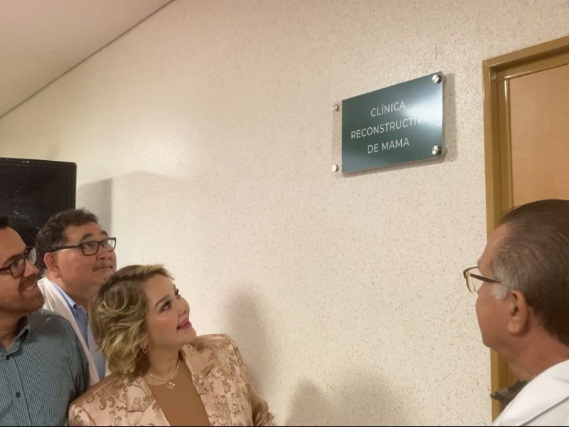 Inauguran clínica reconstructiva de mama en el Hospital General de Culiacán