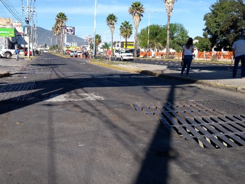 Inauguran colector pluvial tecnológico