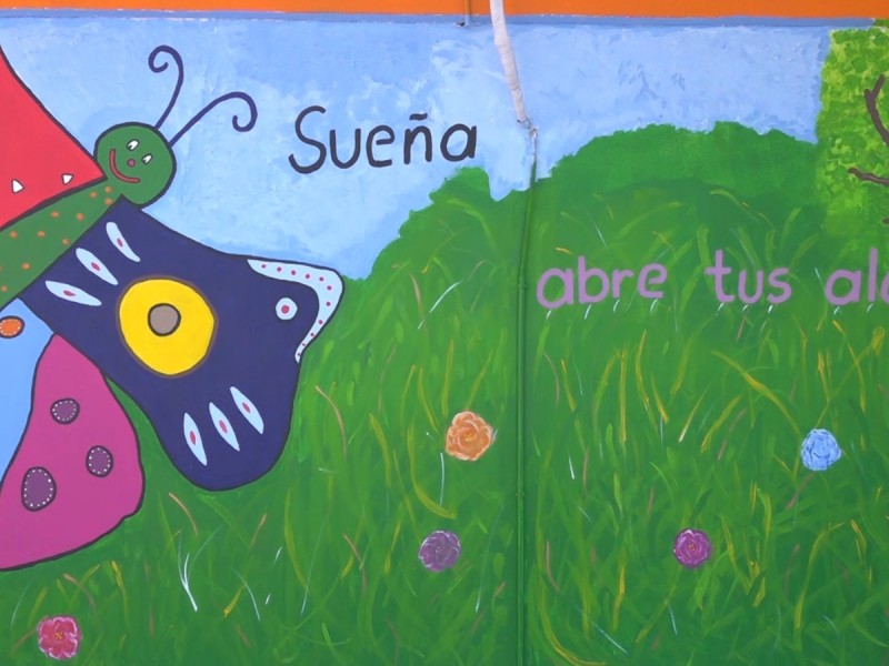 Inauguran cuarto mural inclusivo en el cam 12 de Veracruz