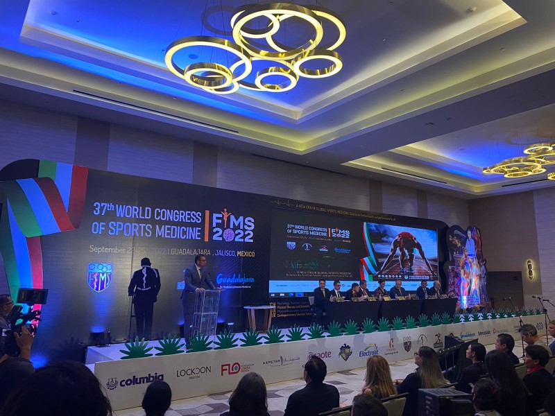 Inauguran edición 37 del Congreso Mundial de Medicina del Deporte