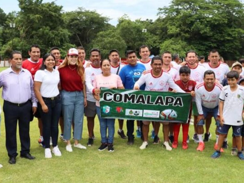 Inauguran edición 39 de Torneo de Futbol en Frontera Hidalgo