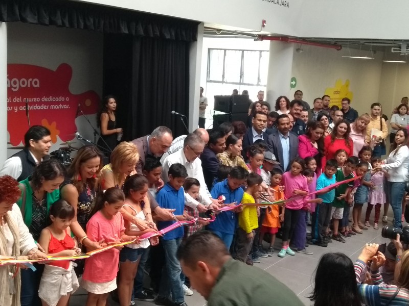 Inauguran el globo, museo de la niñez