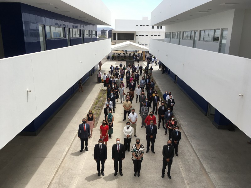 Inauguran el nuevo edifico de la facultad derecho