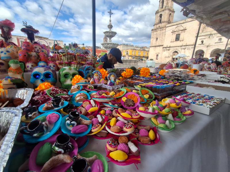 Inauguran el quinto Festival de la Calaverita de Azúcar en Morelia