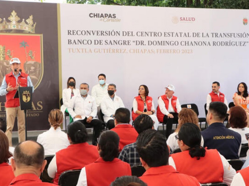 Inauguran en la capital reonversión de Banco de Sangre