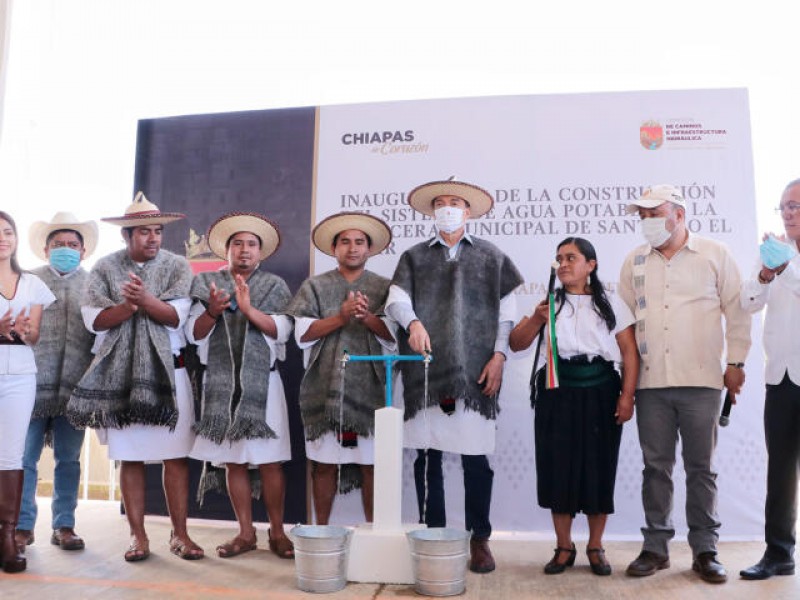 Inauguran en Santiago el Pinar sistema de agua potable
