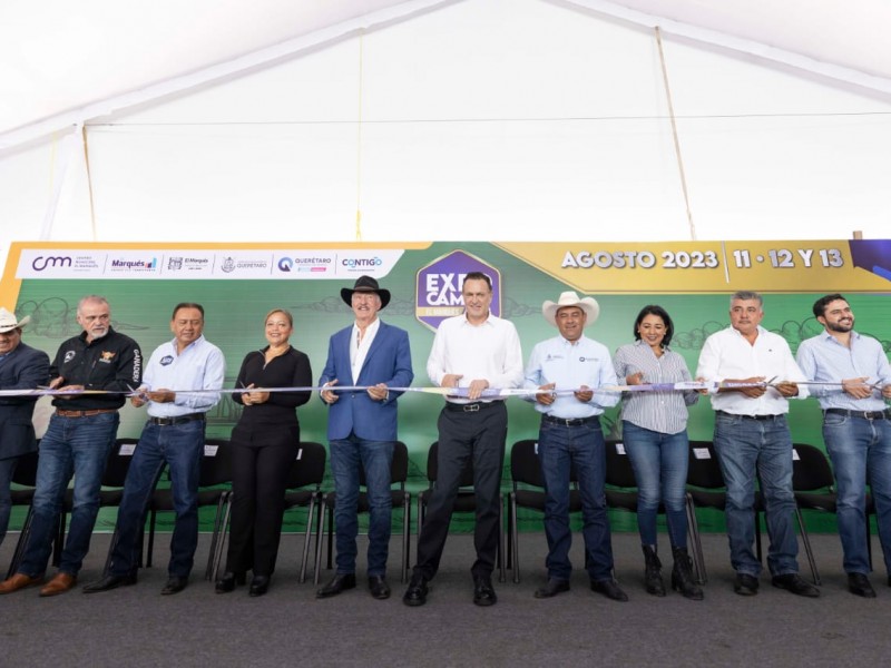 Inauguran Expo Campo 2023 en El Marqués