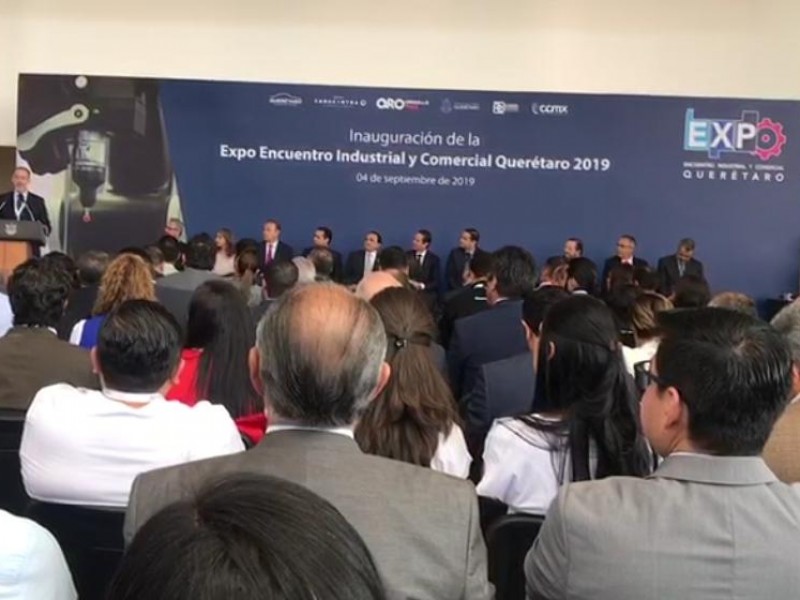 Inauguran expo encuentro industrial y comercial Querétaro 2019