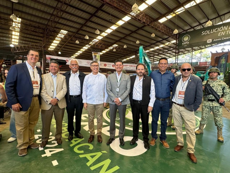 Inauguran Expo Michoacán Agroindustrial Tecnológica en Álvaro Obregón