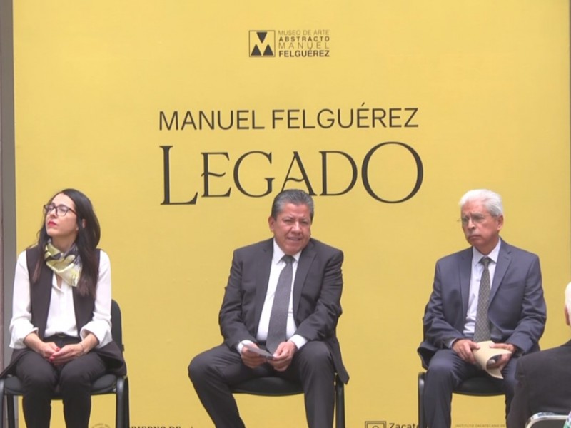 Inauguran exposición “Legado” de Manuel Felguérez