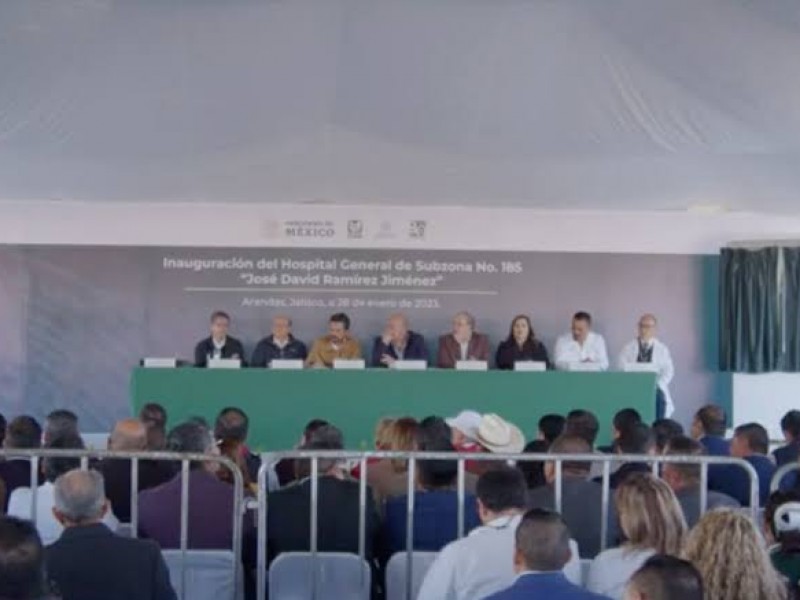 Inauguran Hospital General de Arandas