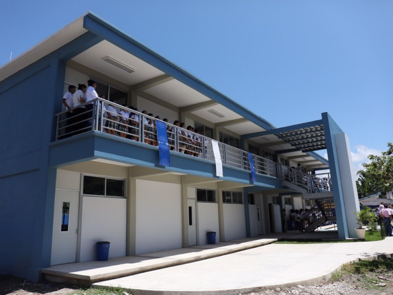 Inauguran infraestructura educativa en San Blas