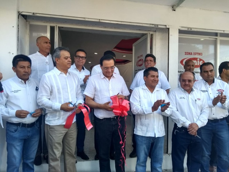 Inauguran instalaciones de la CMIC en Salina Cruz