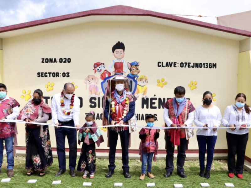 Inauguran Jardín de Niños en Zinacantán