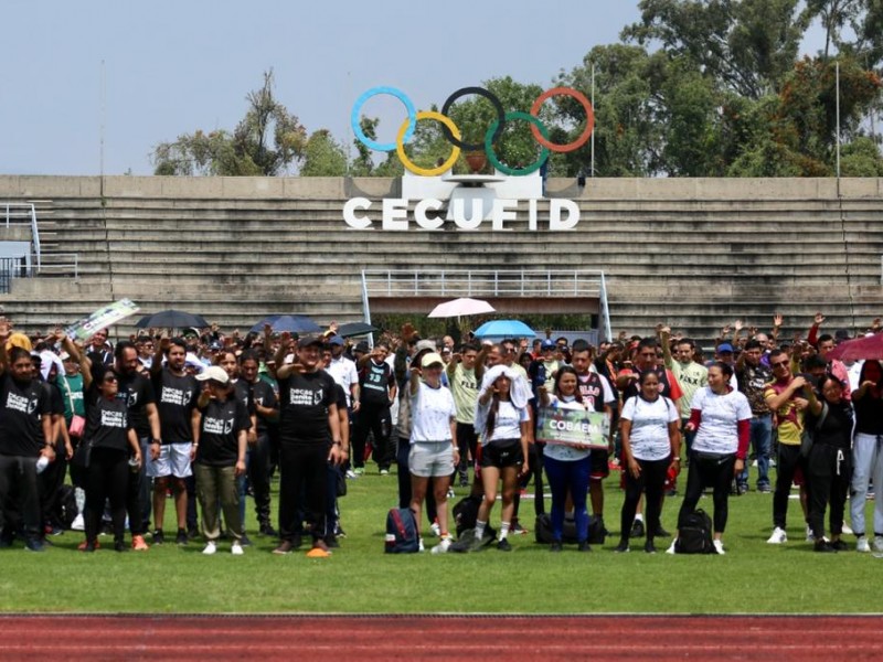 Inauguran juegos deportivos Interdependencias