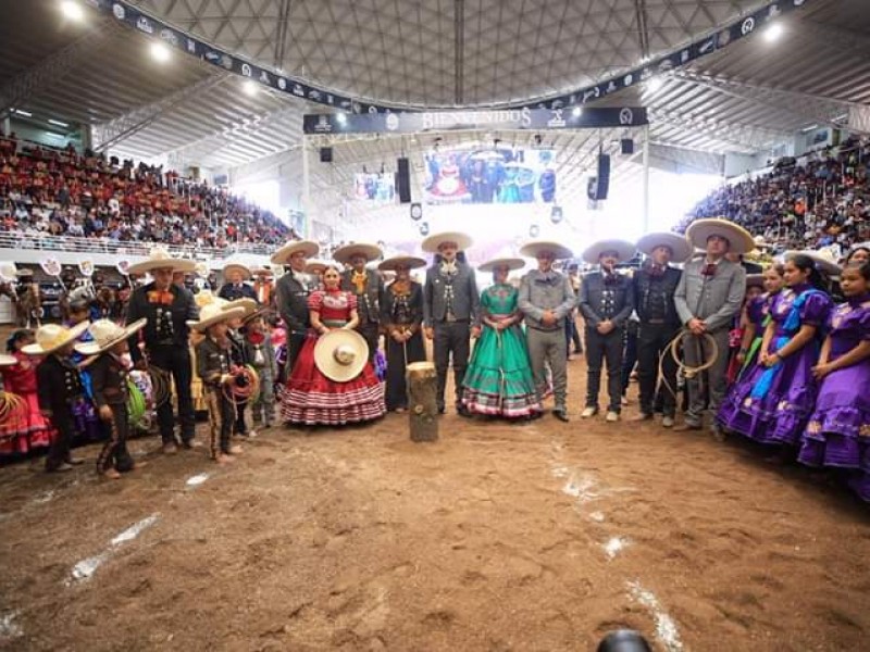 Inauguran LXXIV Congreso y Campeonato Charro