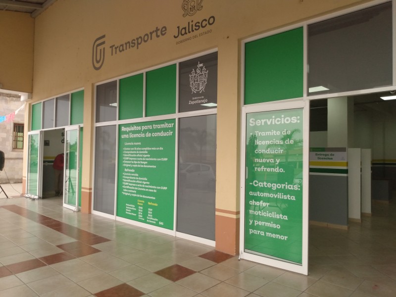 Inauguran módulo de licencias en Zapotlanejo