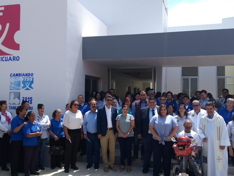 Inauguran nuevo edificio del Sistema DIF Tangancícuaro