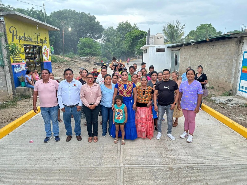 Inauguran obra integral en Av. Ferrocarril de Tehuantepec