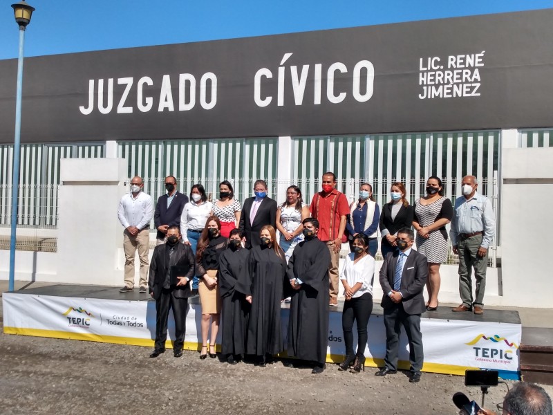 Inauguran oficialmente los Juzgados Cívicos de Tepic