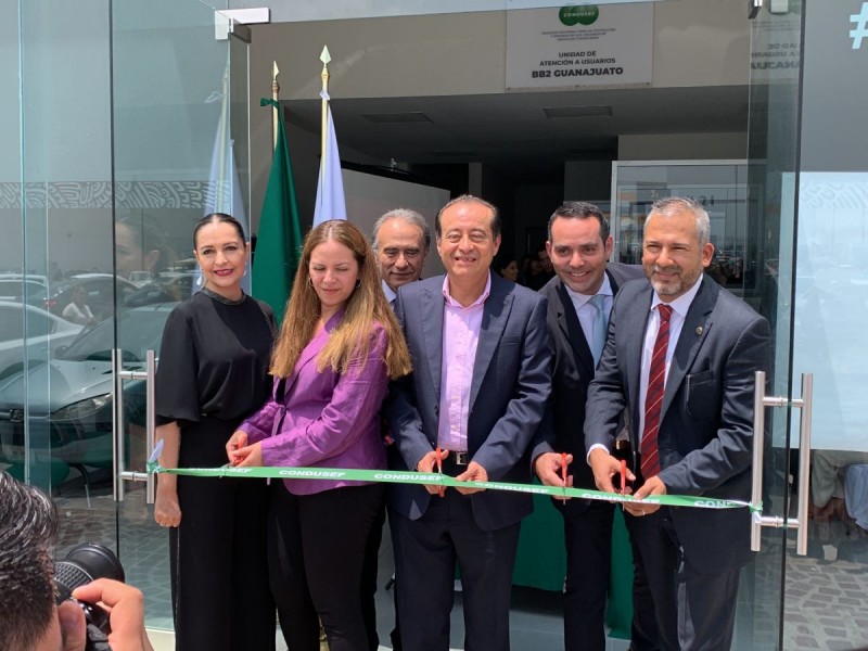Inauguran oficinas de la CONDUSEF en León.